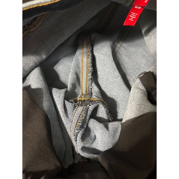 Spanx Cropped Flare Denim Medium Wash Women’s Small - Picture 6 of 9